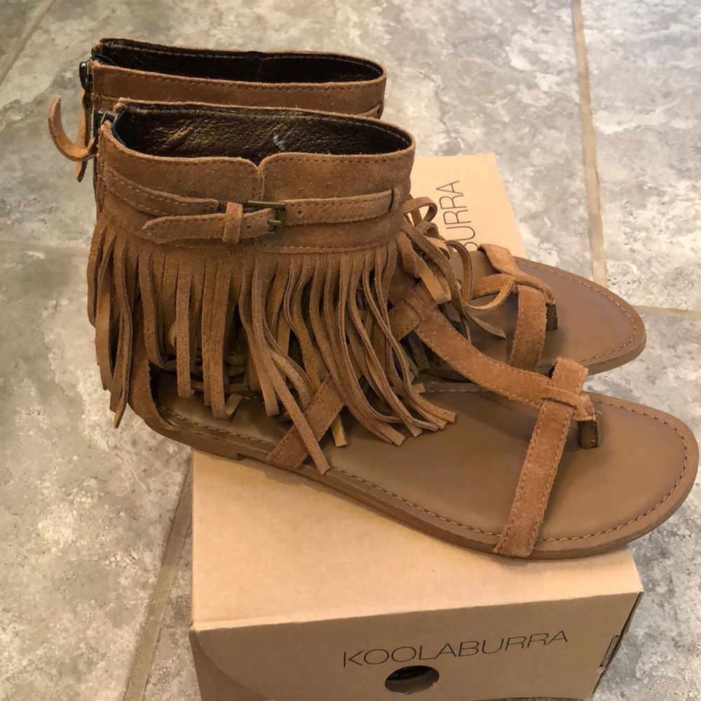 Koolaburra Fringe Sandal